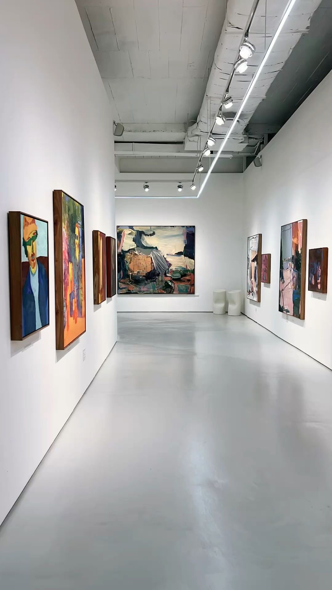 Concept artwork 02 in a gallery space.